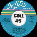 Kool & The Gang – Steppin’ Out b/w Love Festival – De-Lite 7″