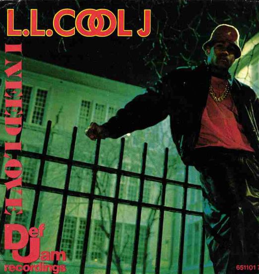 L.L. Cool J - I Need Love b/w My Rhyme Ain't Done - Def Jam EU 7"