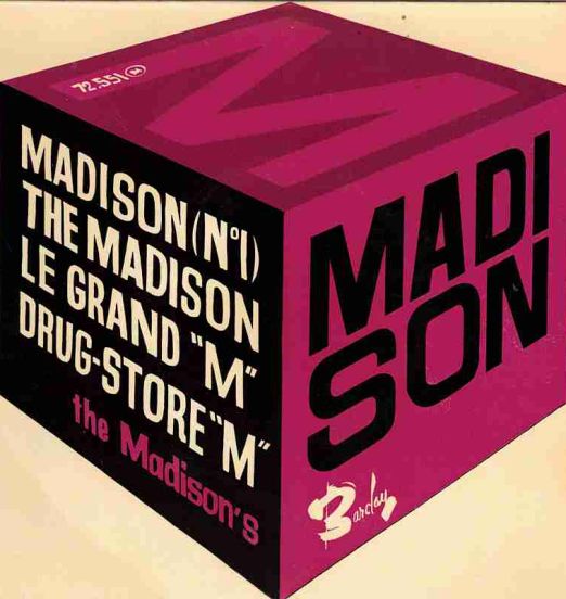 The Madison's - Madison b/w The Madison - Barclay FRA 7"