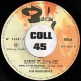 The Madison’s – Madison b/w The Madison – Barclay FRA 7″