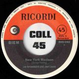 Les Ambassadors Avec Jean Leccia – Le Madison – New-York Madison b/w The Madison Time – Ricordi FR 7″