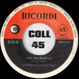 Les Ambassadors Avec Jean Leccia – Le Madison – New-York Madison b/w The Madison Time – Ricordi FR 7″