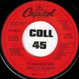 Peabo Bryson – She’s A Woman b/w Spread Your Wings – Capitol 7″