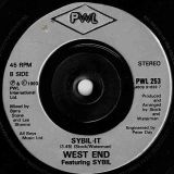 West End Featuring Sybil – The Love I Lost b/w Sybil-It – PWL International UK 7″