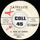 Vontastics – I’ll Never Say Goodbye b/w Don’t Mess Around – Satellite DJ 7″