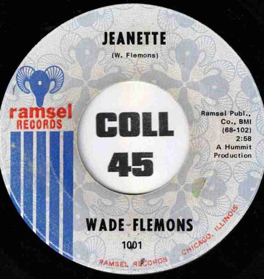 *OFFERS!* Wade Flemons - Jeanette b/w What A Price To Pay - Ramsel 7"