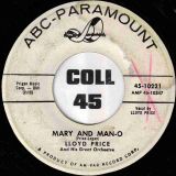 Lloyd Price – I Ain’t Givin’ Up Nothin’ b/w Mary And Man-o – ABC-Paramount DJ 7″