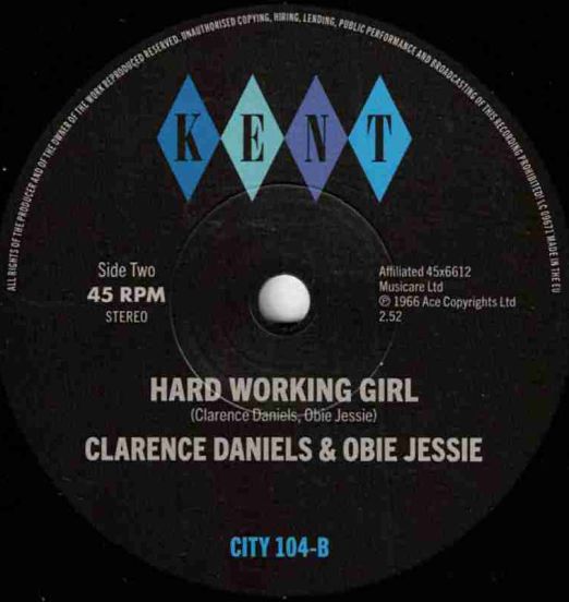 ClarenceDanielsObieJesse-GotAGoodThingGoingOn-Kent45LABELB