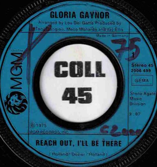 Gloria Gaynor - Reach Out, I'll Be There b/w Searchin' - MGM UK 7"