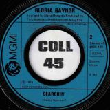 Gloria Gaynor – Reach Out, I’ll Be There b/w Searchin’ – MGM UK 7″