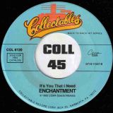 Enchantment – Gloria b/w It’s You That I Need – Collectables 7″