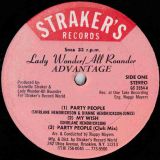 All Rounder And Lady Wonder – Advantage – Strakers DJ LP