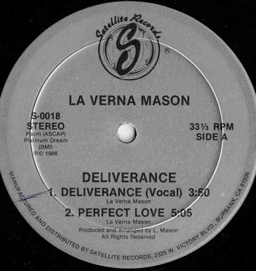La Verna Mason - Deliverance - Satellite 12"