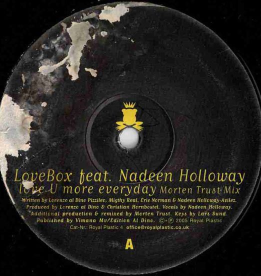 Lovebox - Love U More Everyday - Royal Plastic UK 12"