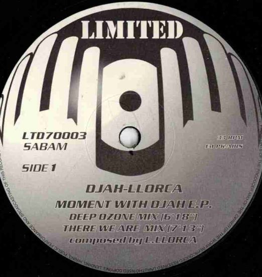 Djah-Llorca - Moment With Djah E.P. - Peek-A-Boo FR 12"