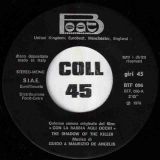 Guido E Maurizio De Angelis – Con La Rabbia Agli Occhi – The New Face Of Naples b/w The Shadow Of The Killer – Beat IT 7″