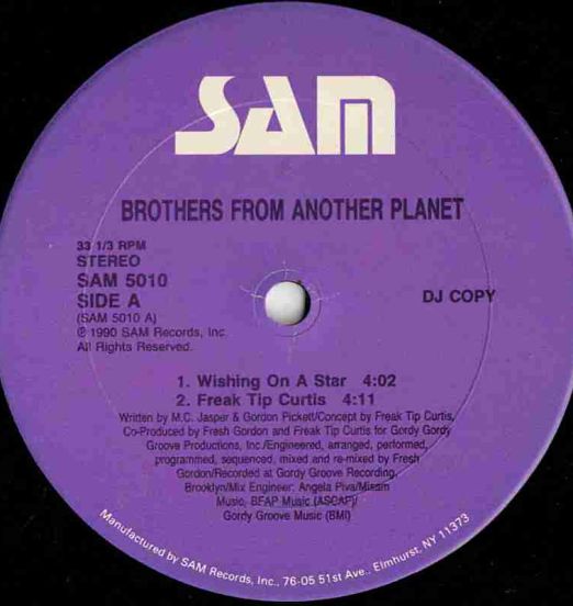 Brothers From Another Planet - Wishing On A Star - Sam 12"