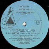 VA – Caribbean House Party – Intellect BB LP