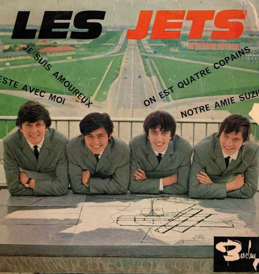 Les Jets - Reste Avec Moi - Barclay FRA 7"
