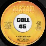 Betty Wright – Lovin’ Is Really My Game b/w A Song For You – Alston 7″