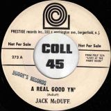 Jack McDuff – Rock Candy b/w A Real Good Yn’ – Prestige DJ 7″