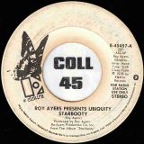 Roy Ayers Presents Ubiquity – Starbooty STEREO b/w MONO Version – Elektra DJ 7″