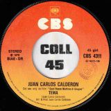 Juan Carlos Calderon – Mafioso b/w Tema – CBS IT 7″