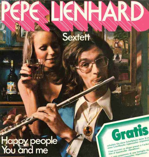 Pepe Lienhard Sextett - Happy People b/w You And Me - Emil Ebneter CH 7"