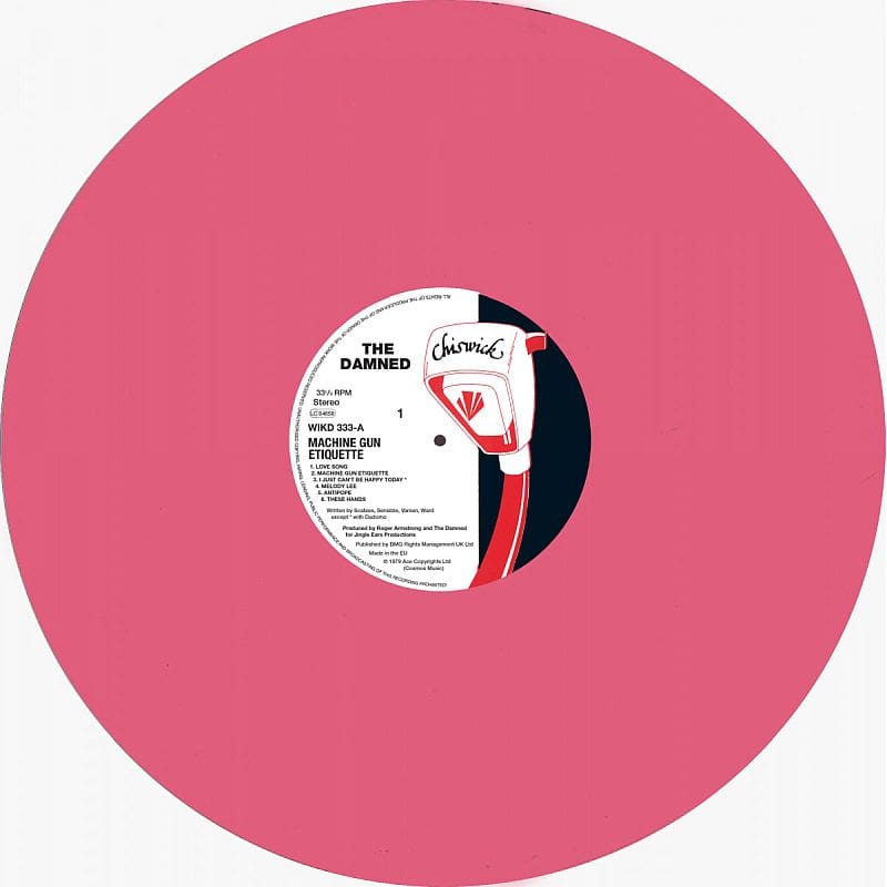 PREORDER!* The Damned - Machine Gun Etiquette - Big Beat UK LP -