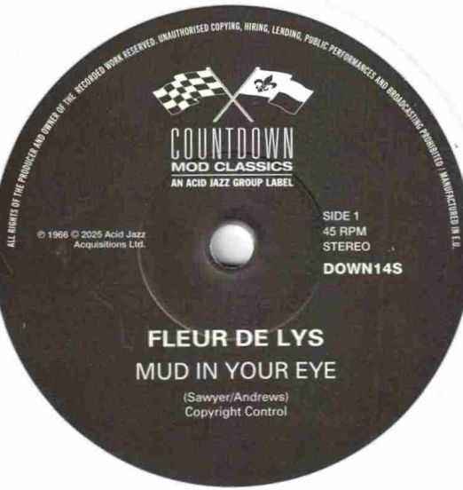 Fleur De Lys - Mud In Your Eye b/w I’ve Been Trying - Acid Jazz UK 7"