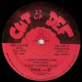 Jock-D – Get Up And Party (It’s Party Time Again) b/w Lose Control – Cut It Up Def 12″