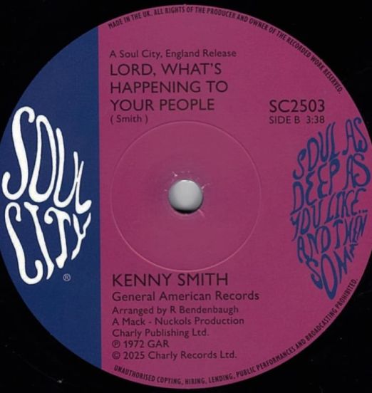 KennySmith-LordWhat'sHappeningToYourPeople-SoulCityUKLABELB