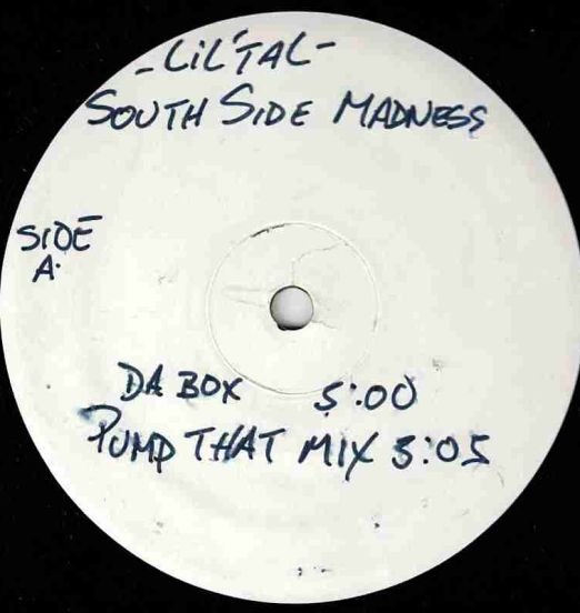 DJ Lil' Tal - South Side Madness - Dance Mania DJ 2x12" Test Press