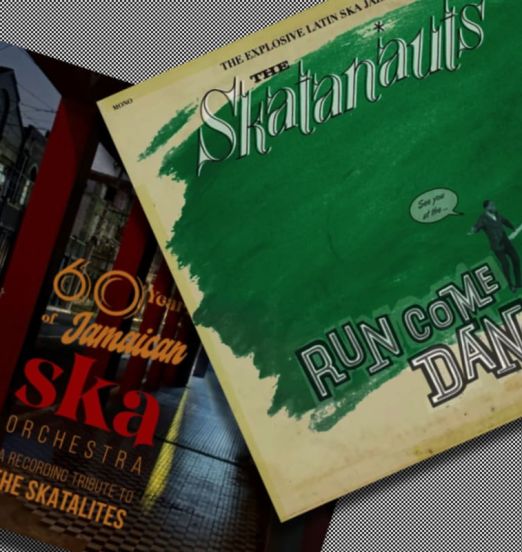 *SPECIAL TIP-A-TOP SKA COLLECTOR’S DOUBLE PACK 251001!* Both The Skatanauts 'Run Come Dance' & Jamaican Ska Orchestra 'Tribute To Skatalites' - 2x Tip-A-Top CH LPs