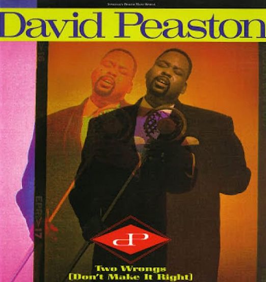 David Peaston - Two Wrongs (Don't Make It Right) - Geffen 12"