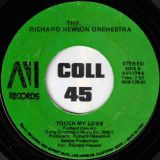 The Richard Hewson Orchestra – What Shall We Do When The Disco’s Over? b/w Touch My Love – AVI 7″