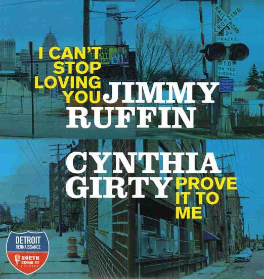 *HOT!* Jimmy Ruffin - I Can't Stop Lovin' You b/w Cynthia Girty - Prove It To Me - North Broad Street SC 7"
