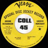 Jerome Richardson – Groove Merchant b/w Knock On Wood – Verve DJ 7″