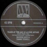Marvin Gaye & Tammi Terrell – Tears At The End Of A Love Affair b/w Marvin Gaye & Kim Weston – Just Too Much To Hope For  – West Grand UK 7″