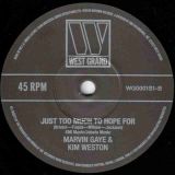 Marvin Gaye & Tammi Terrell – Tears At The End Of A Love Affair b/w Marvin Gaye & Kim Weston – Just Too Much To Hope For  – West Grand UK 7″