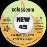 Robert Knight – Love On A Mountain Top b/w Everlasting Love – Outta Sight UK 7″