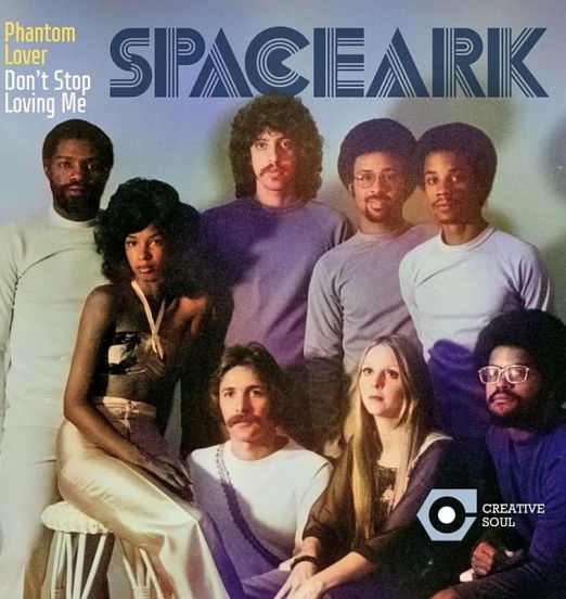 SpaceArk - Phantom Lover b/w Don't Stop (Loving Me) Extended Mix - Creative Soul UK 7"
