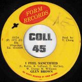 Glen Brown & Glen Brown All-Stars – I Feel Sanctified b/w Version – Form JA 7″