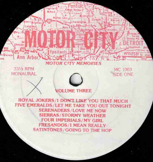 VA - Motor City Memories Volume Three - Motor City LP