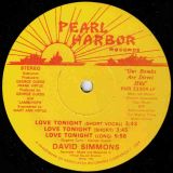 David Simmons – Love Tonight – Pearl Harbor 12″