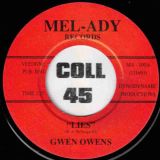 Gwen Owens – Lies b/w Rain – Mel-Ady UK 7″