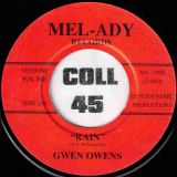 Gwen Owens – Lies b/w Rain – Mel-Ady UK 7″