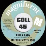 The Voices With Soul – Like A Lady b/w	Walking Back From Nowhere – Magnificent AT 7″
