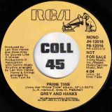 Grey And Hanks – Prime Time (Stereo) b/w Mono – RCA DJ 7″