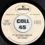 Roy Brown – Love For Sale b/w It’s My Fault Darling – Mercury DJ 7″